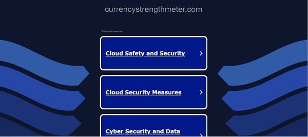 سایت فارکس STRENGTH METER