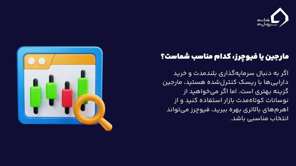 تفاوت مارجین و فیوچرز