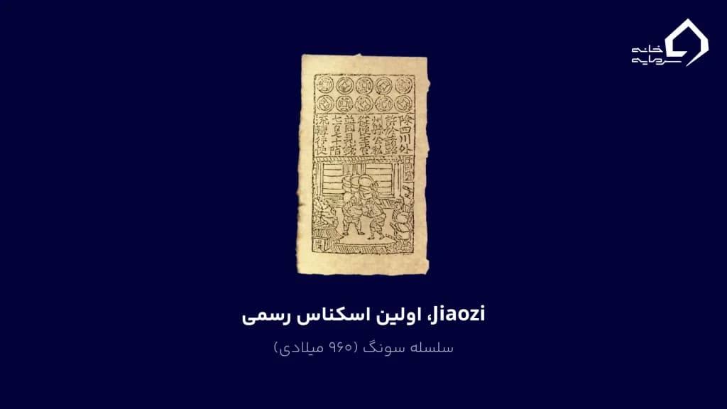 سلسله سونگ (۹۶۰ میلادی): Jiaozi، اولین اسکناس رسمی