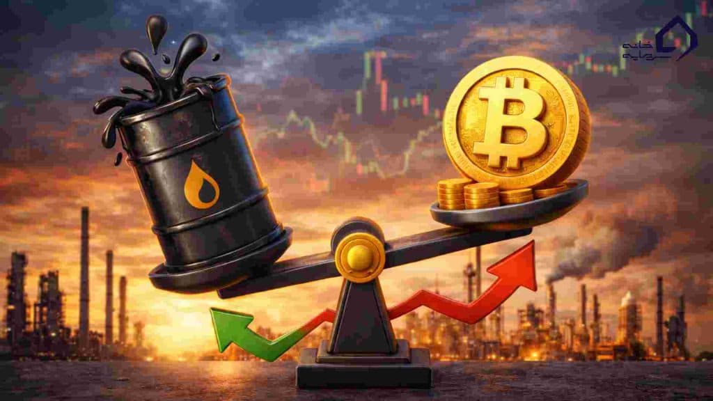 تأثیر نوع تورم نفتی بر بیت‌کوین