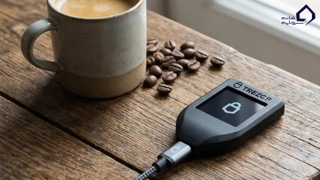 تصویر کیف پول Trezor برای اتریوم