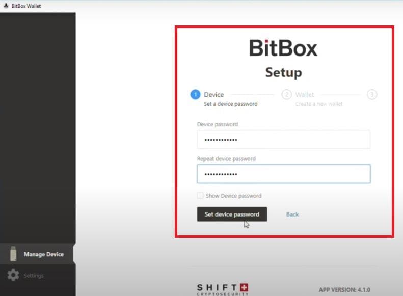 کیف پول Bitbox