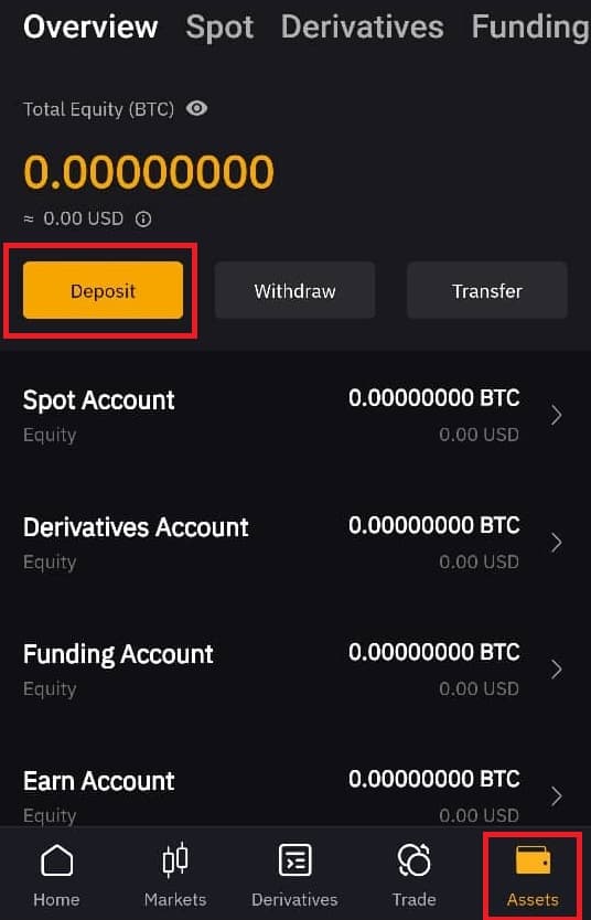 اپلیکیشن صرافی Bybit