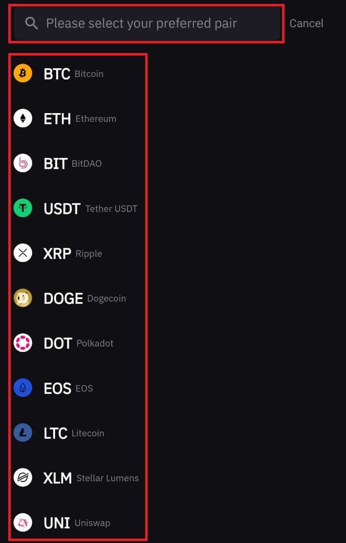 اپلیکیشن صرافی Bybit