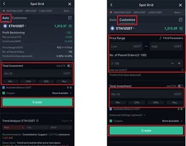 Spot Grid - ربات تریدینگ کوکوین