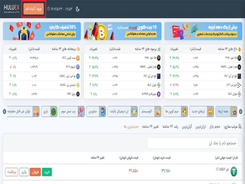 احراز هویت در صرافی هلواکس