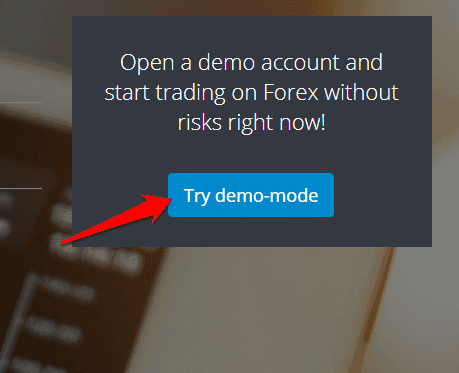 بر روی گزینه try demo mode کلیک کنید