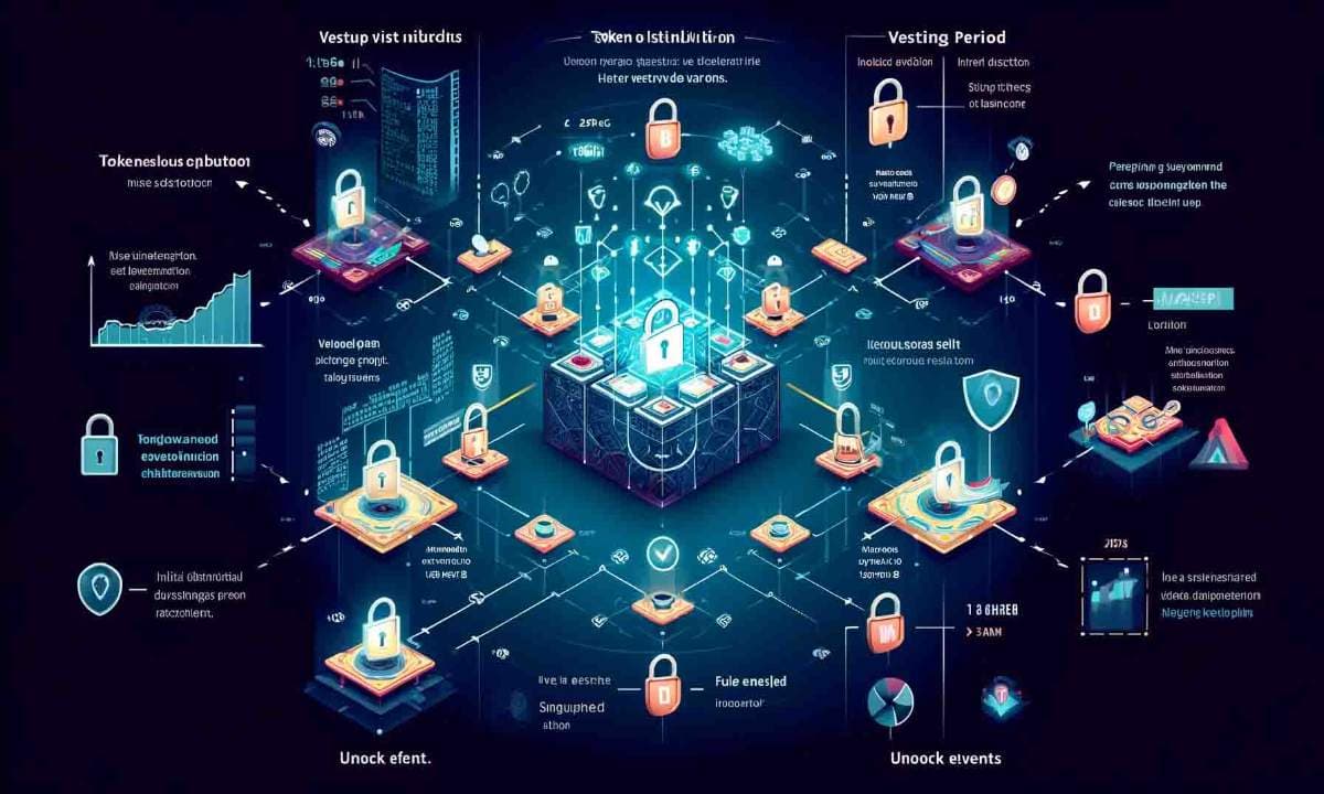 آزادسازی توکن چیست؟: توضیح و مفهوم کامل Token Unlock