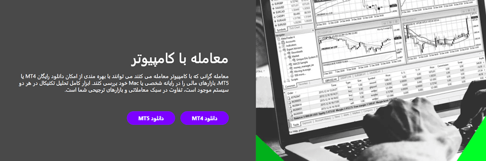 پلتفرم متاتریدر 4 و 5 برای ویندوز