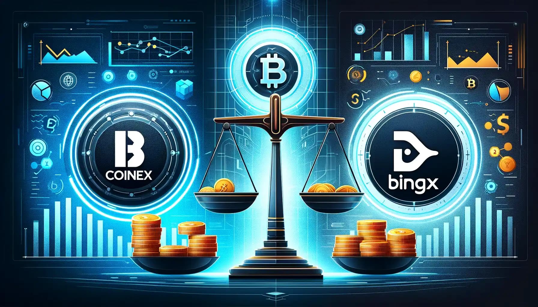 مقایسه صرافی کوینکس و بینگ‌ ایکس