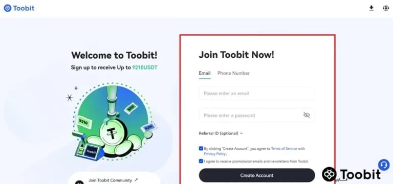 بررسی صرافی توبیت (TooBit)