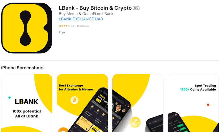 دانلود اپلیکیشن صرافی LBank