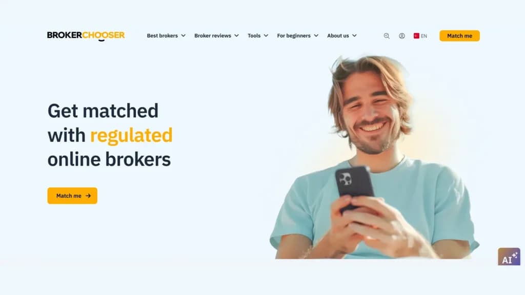 سایت BrokerChooser