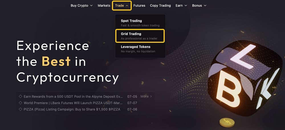 گرید تریدینگ (Grid Trading) صرافی ال بانک