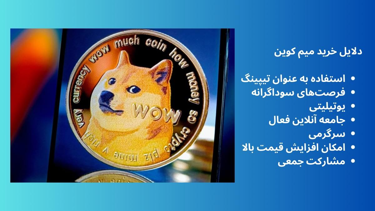 دلایل خرید Meme coin