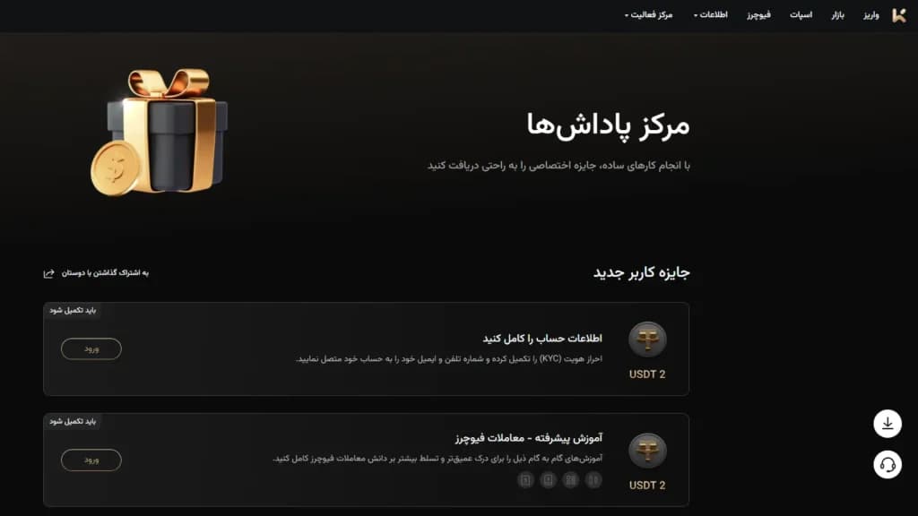 سیستم پاداش‌دهی و بونوس‌ها