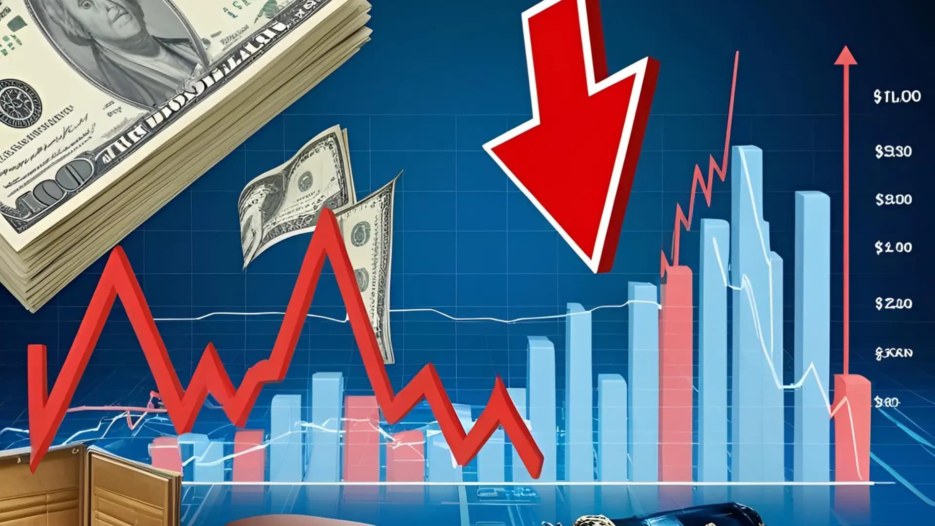 کاهش ارزش دلار آمریکا