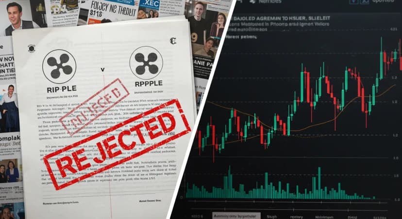 رد توافق پیشنهادی ریپل و SEC و کاهش قیمت XRP