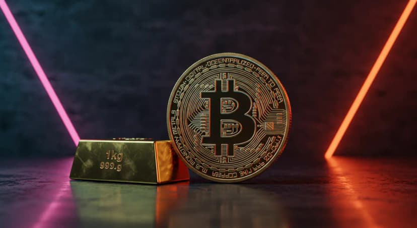 بیت‌کوین از طلای یک کیلوگرمی پیشی گرفت