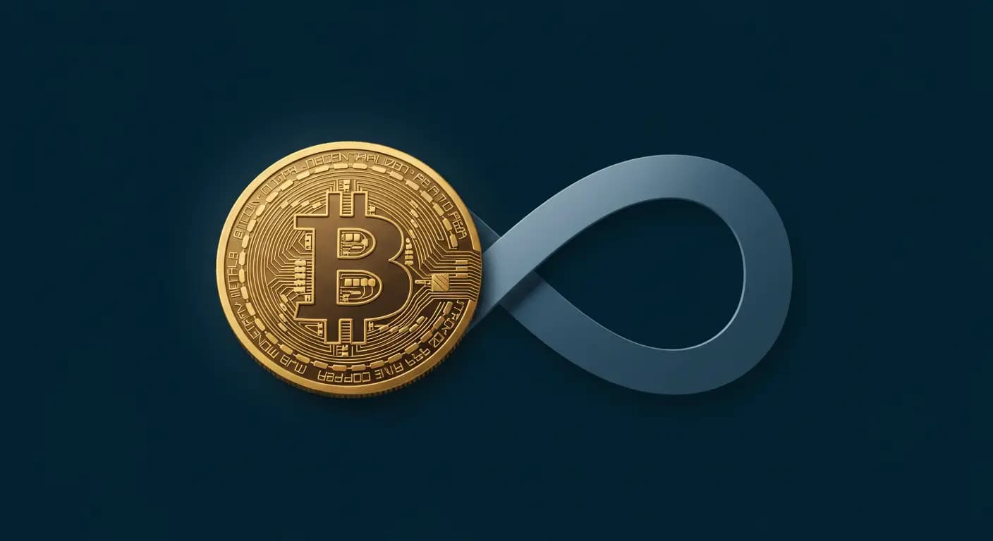 ارزشی بی‌نهایت بیت کوین