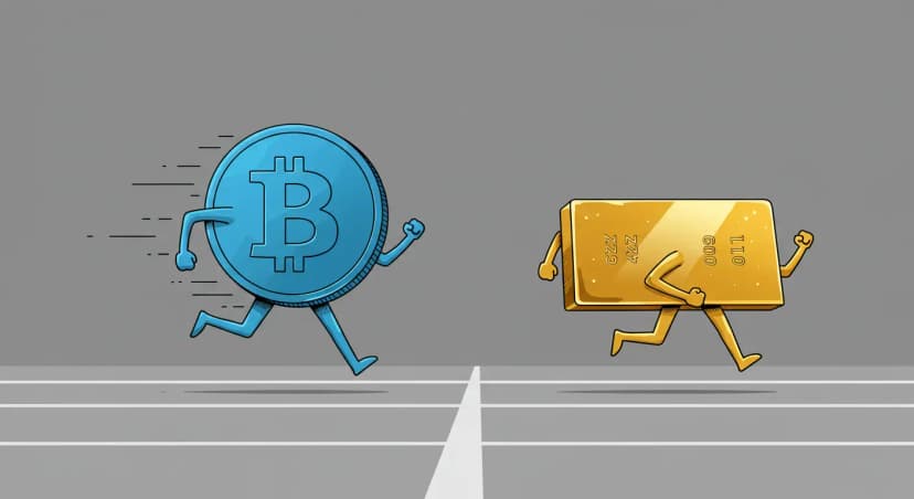 پیش‌بینی جسورانه فیدلیتی: بیت‌کوین در راه سبقت گرفتن از طلای جهانی!