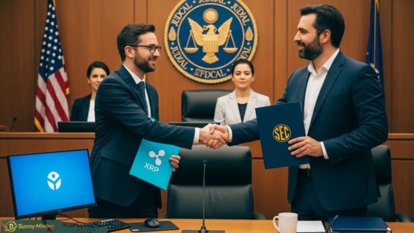 توافق تاریخی ریپل با SEC