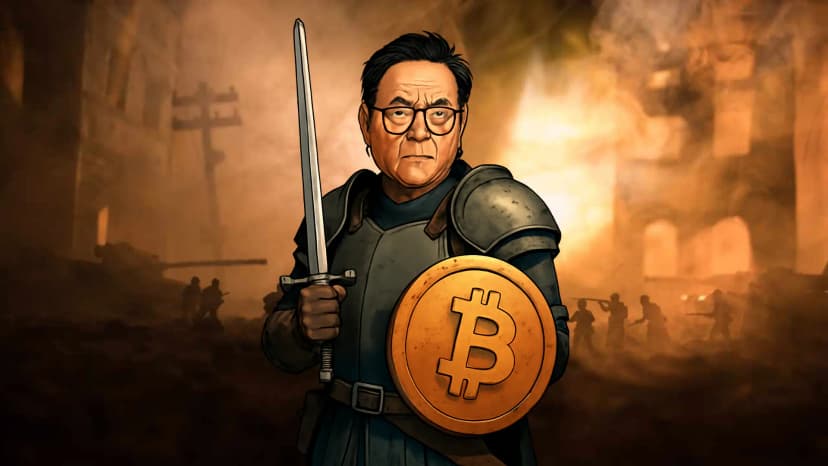 بیت‌کوین تنها پناهگاه امن است