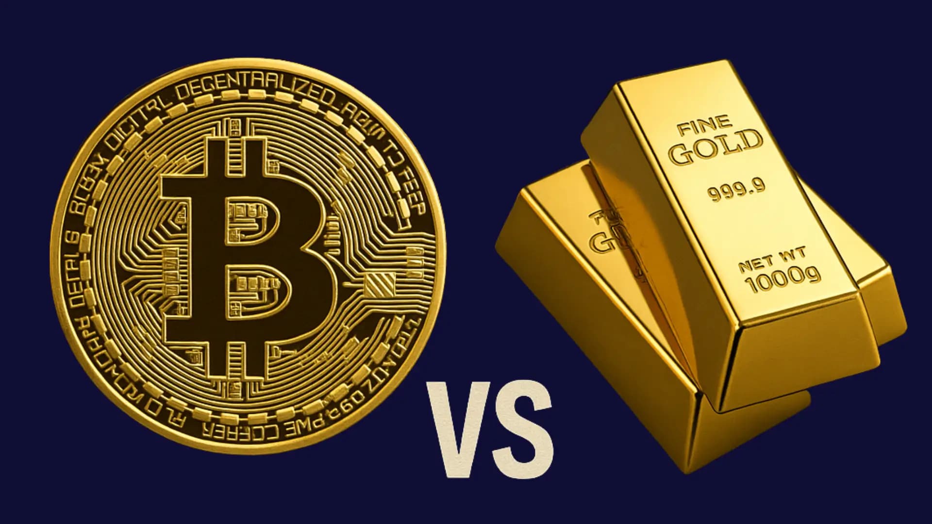 بیت‌کوین طلا را پشت سر گذاشت: پیشتازی در بازدهی سالیانه!