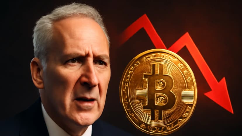 بیت‌کوین در برابر طلای واقعی؛ تحلیل پیتر شیف پس از سقوط اخیر