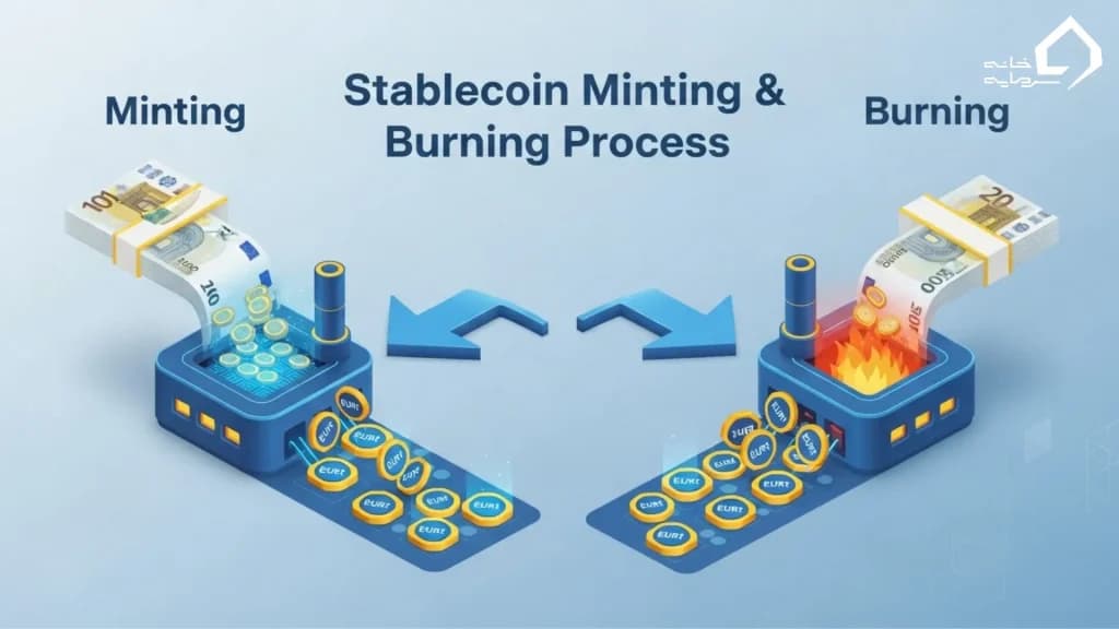 فرایند ضرب و سوزاندن (Minting & Burning)