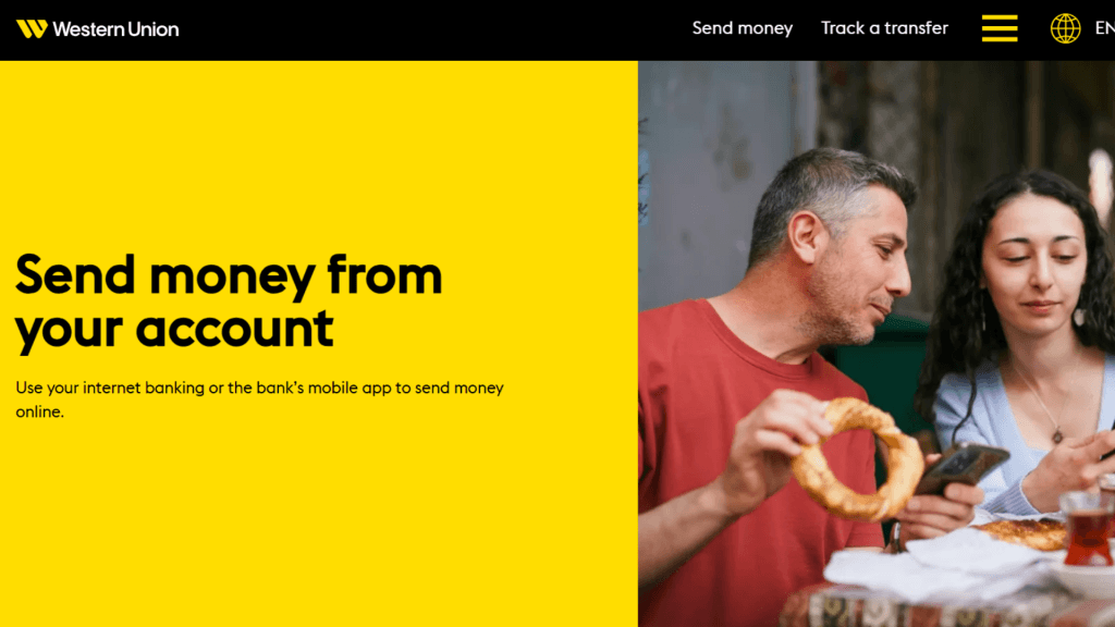  وبسایت وسترن یونیون 