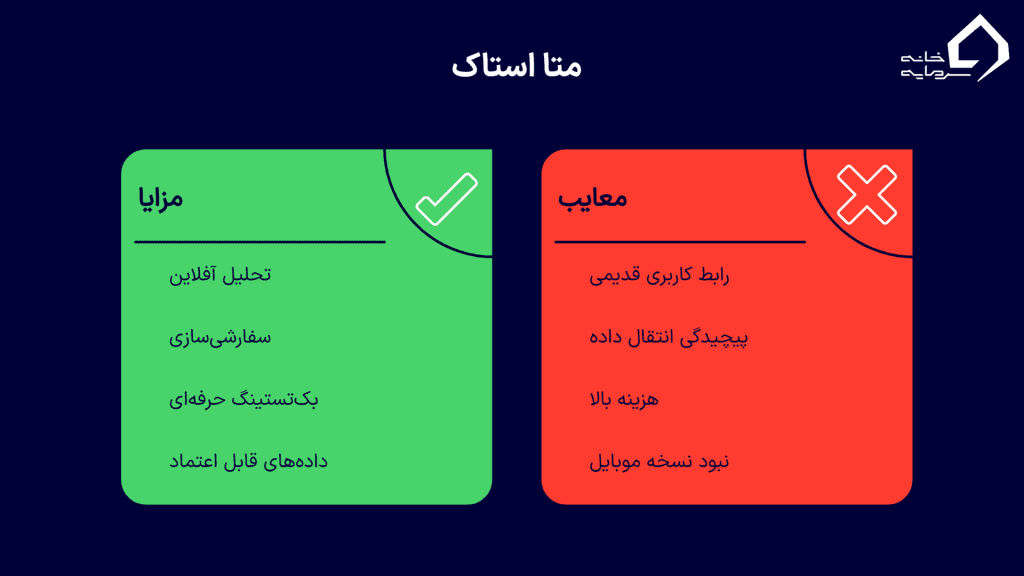 مزایا و معایب متا استاک