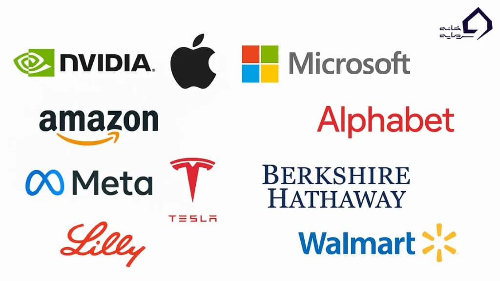 بزرگترین شرکت‌های لیست شده در بورس وال استریت