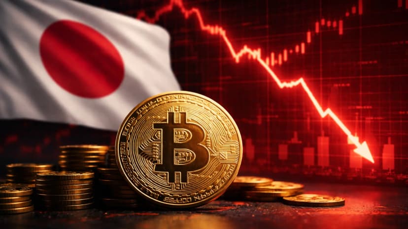 بیت‌کوین زیر فشار بانک مرکزی ژاپن
