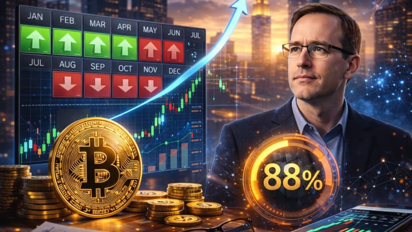 آمار ۲۴ ماهه بیت‌کوین سیگنال صعود داد؛ اقتصاددان از ۸۸٪ احتمال رشد تا پایان سال می‌گوید
