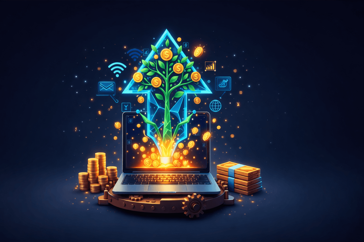 کسب درآمد از اینترنت ۳۰ روش کاربردی و واقع‌بینانه برای ایران ۱۴۰۵