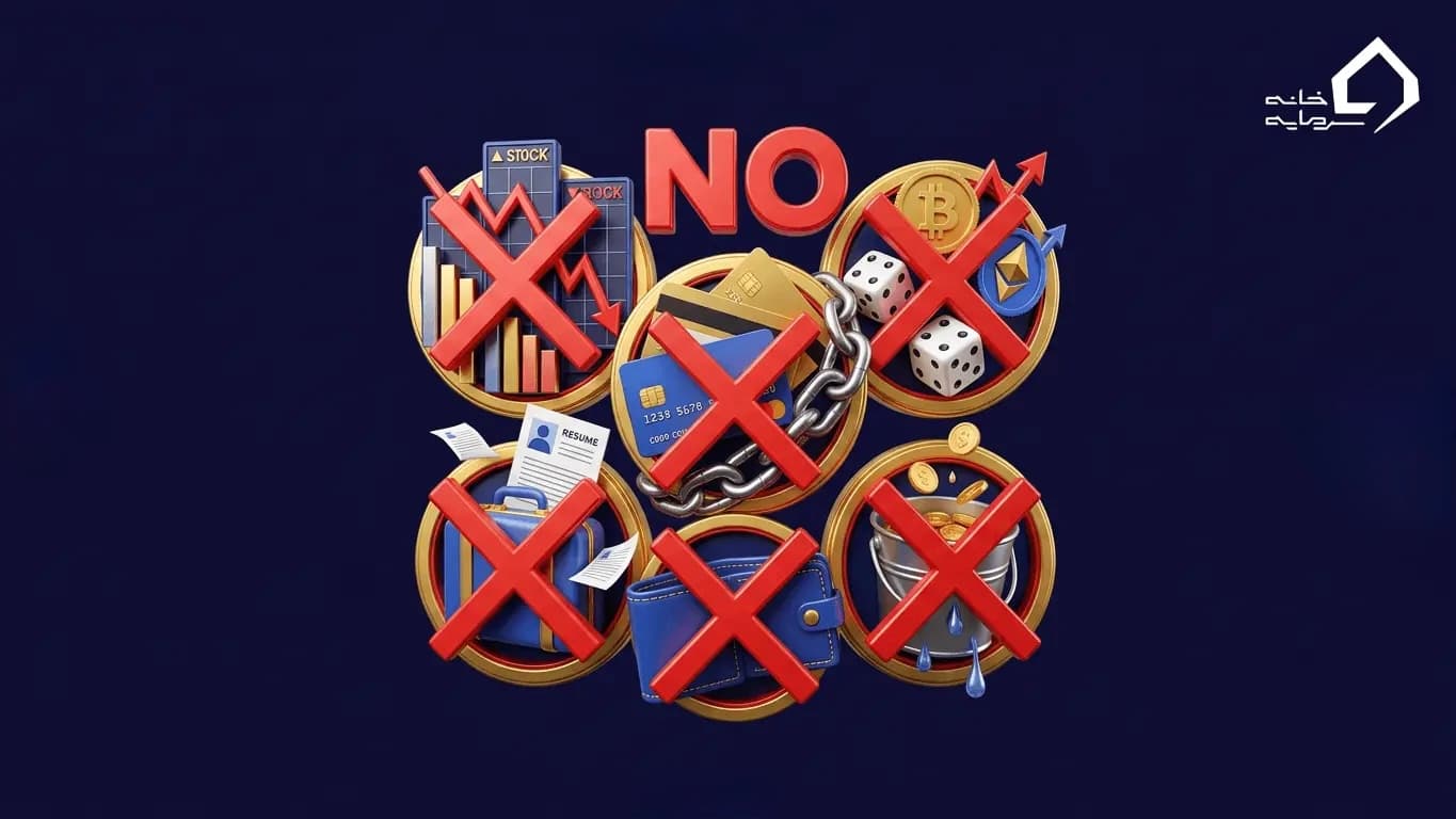 ۵ کاری که نباید در زمان رکود اقتصادی انجام داد! (راهنمای بقای مالی ۱۴۰۵)