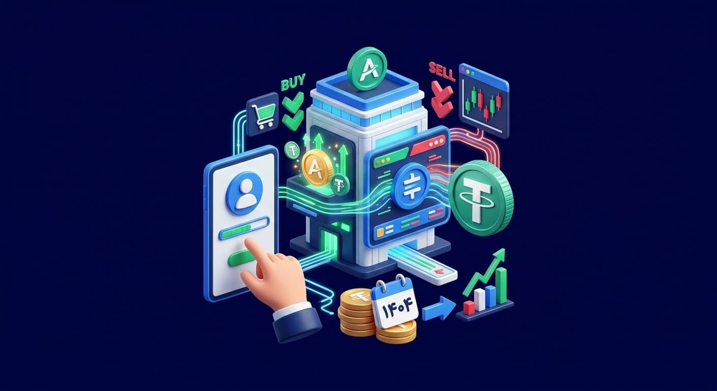 آموزش صرافی افراتتر از ثبت نام تا نحوه خرید و فروش (راهنمای کامل ۱۴۰۴)