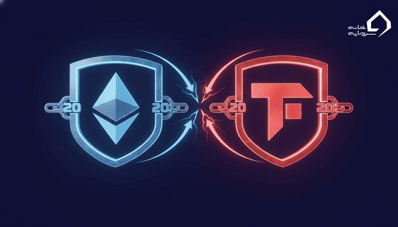 ERC20 و TRC20 چیست؟ تفاوت کامل استانداردهای اتریوم و ترون (راهنمای ۲۰۲۶)