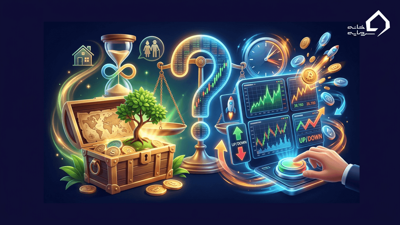 سرمایه گذاری بلند مدت یا کوتاه مدت؟ راهنمای کامل + بهترین روش‌های سرمایه‌گذاری بلندمدت در ۱۴۰۵