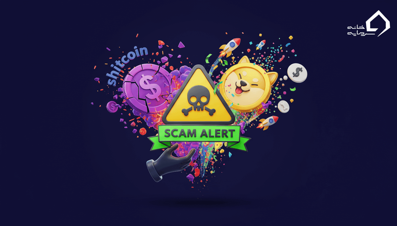 مقایسه شت کوین و میم کوین ۲۰۲۶ (جدول و مثال) | مراقب کلاهبردارها باشید!