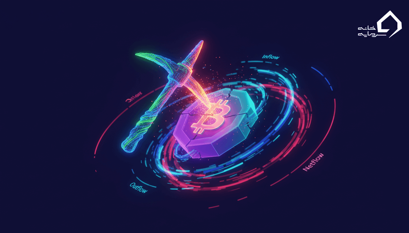 شاخص Miner Flows چیست؟ | راهنمای کامل Inflow، Outflow و Netflow ارز دیجیتال