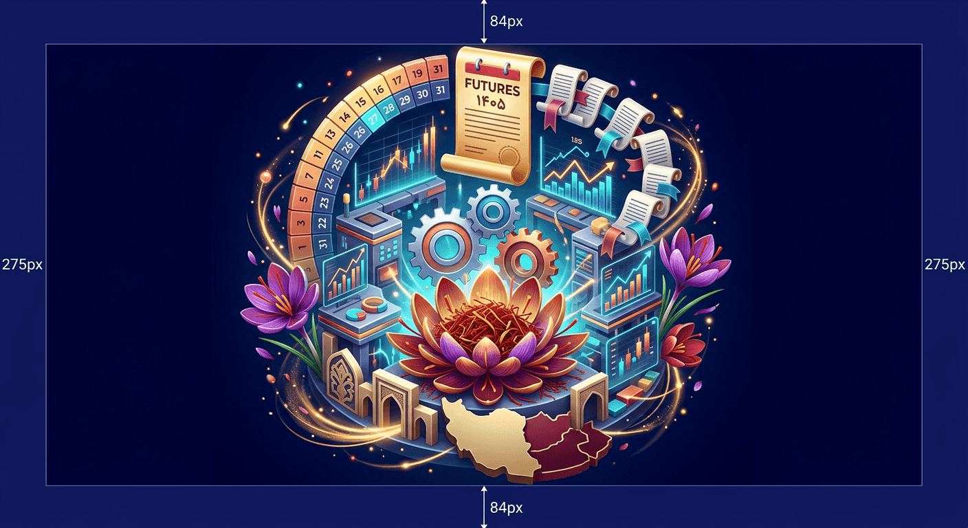 قرارداد آتی زعفران چیست و در بورس کالا چگونه معامله می‌شود؟ (راهنمای جامع ۱۴۰۵)