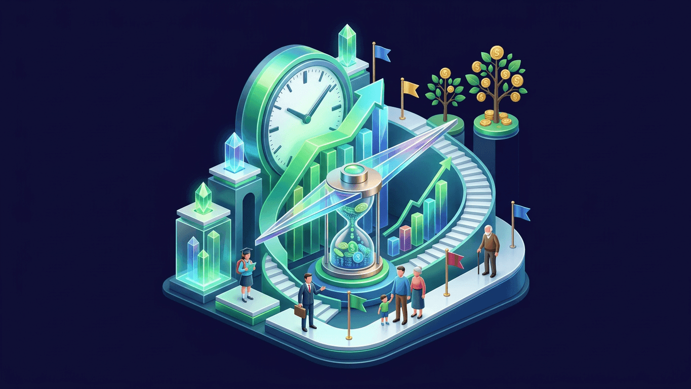 افق زمانی در سرمایه‌گذاری چیست و چه اهمیتی دارد؟ (راهنمای کامل ۱۴۰۵)
