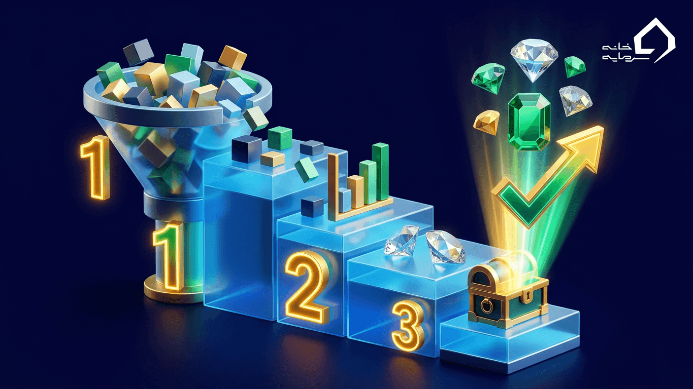 سهام ارزشمند را در سه مرحله شناسایی کنیم | راهنمای کامل غربالگری بنیادی