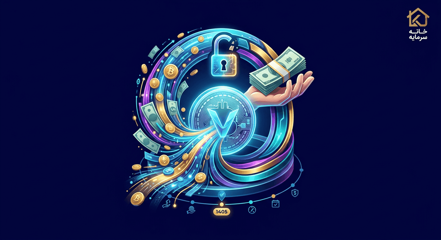 وام ونسی چیست؟ آموزش کامل دریافت وام بدون ضامن با ارز دیجیتال (۱۴۰۵)