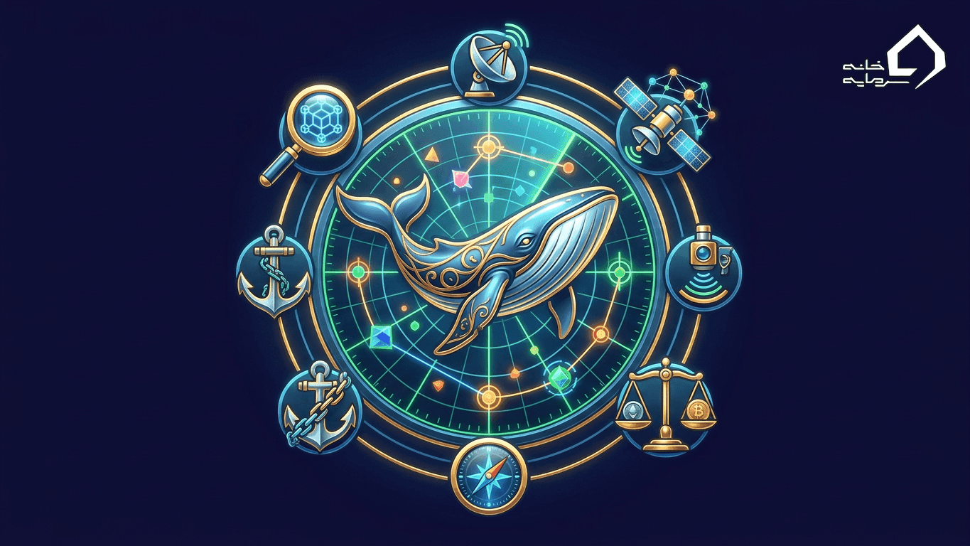 ۶ ابزار برتر برای ردیابی معاملات نهنگ‌های ارز دیجیتال در ۱۴۰۵