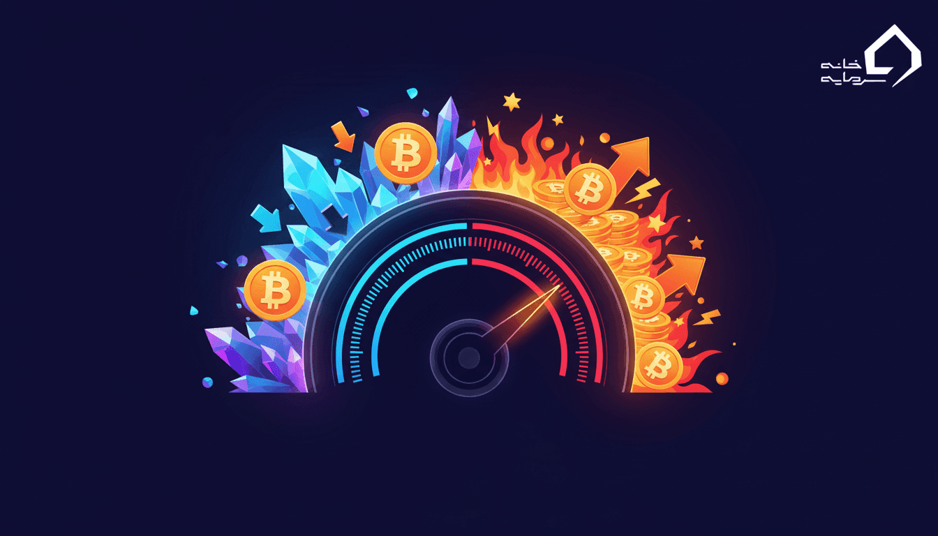 شاخص ترس و طمع بیت کوین چیست و کجا ببینیم؟ (راهنمای کامل ۱۴۰۵)