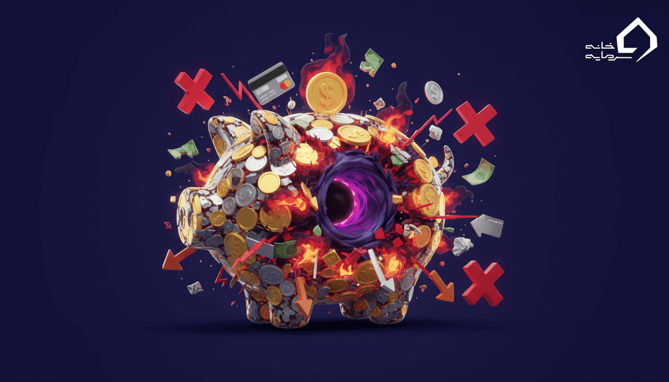 ۶ اشتباه بزرگ مالی که دارند سرمایه‌ات را نابود می‌کنند (راهنمای ۱۴۰۵)