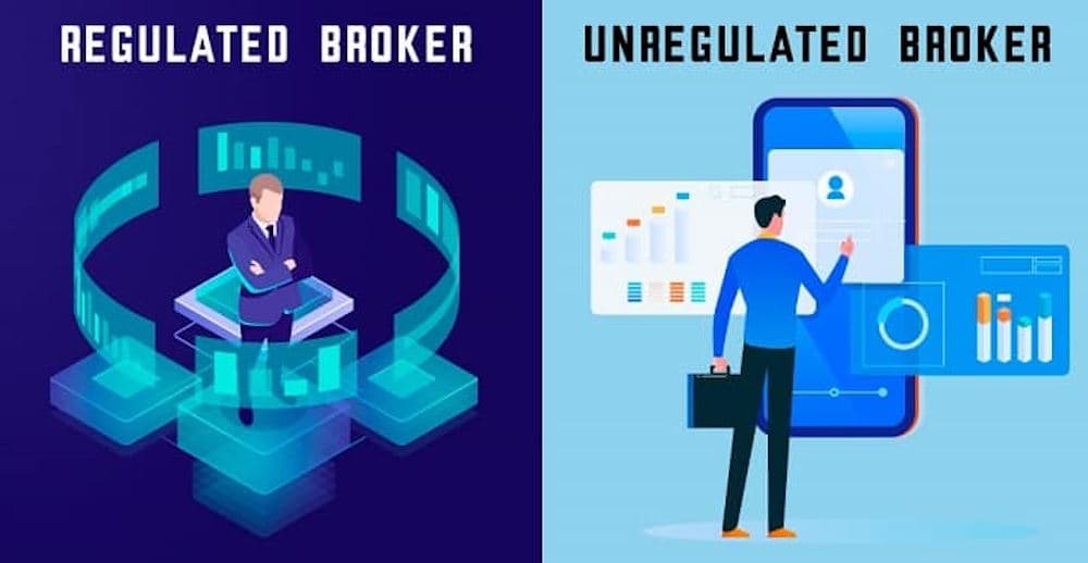 تفاوت بین بروکر رگوله و غیر رگوله تفاوت بین بروکر رگوله و غیر رگوله